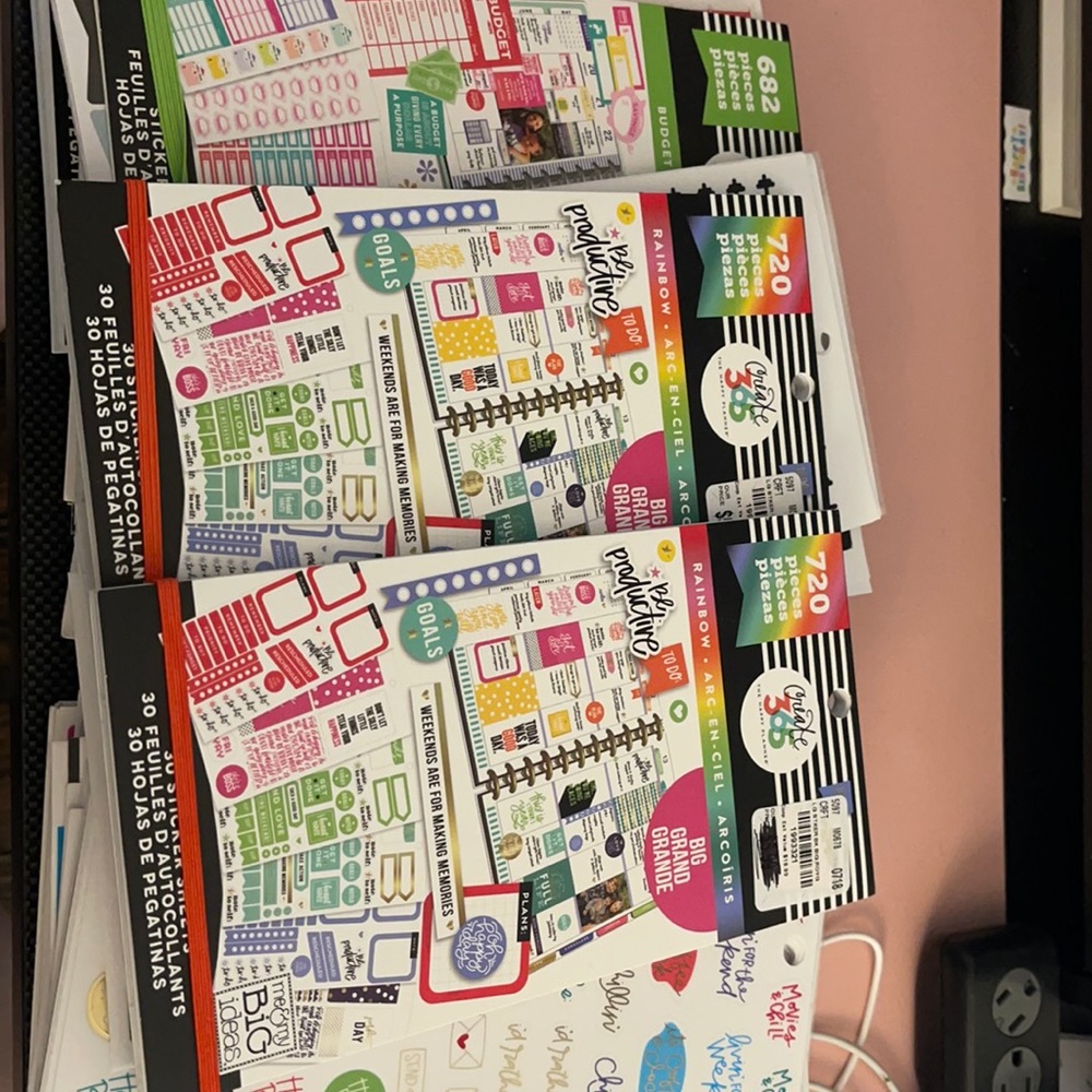 Happy planner sticker bundle